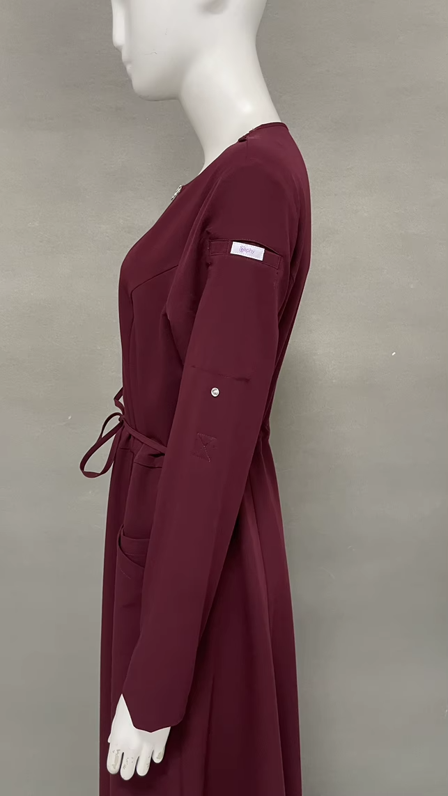 Haya Full Length Scrub Dress