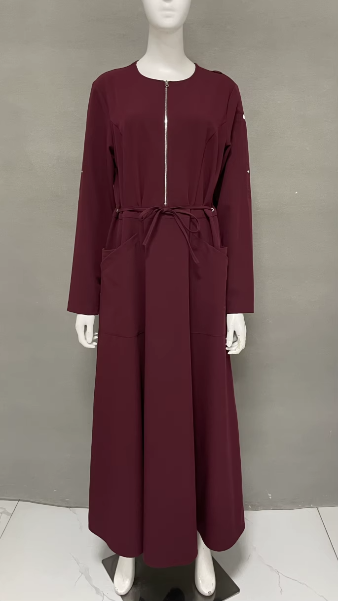 Haya Full Length Scrub Dress