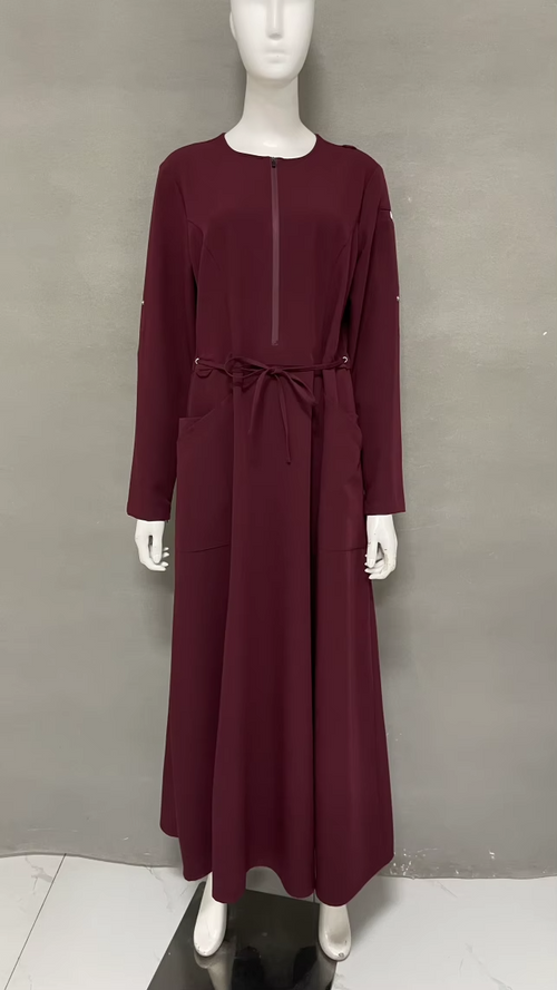 Haya Full Length Scrub Dress
