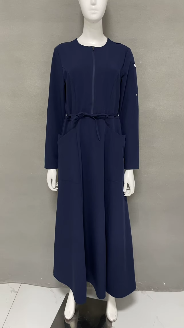 Haya Full Length Scrub Dress