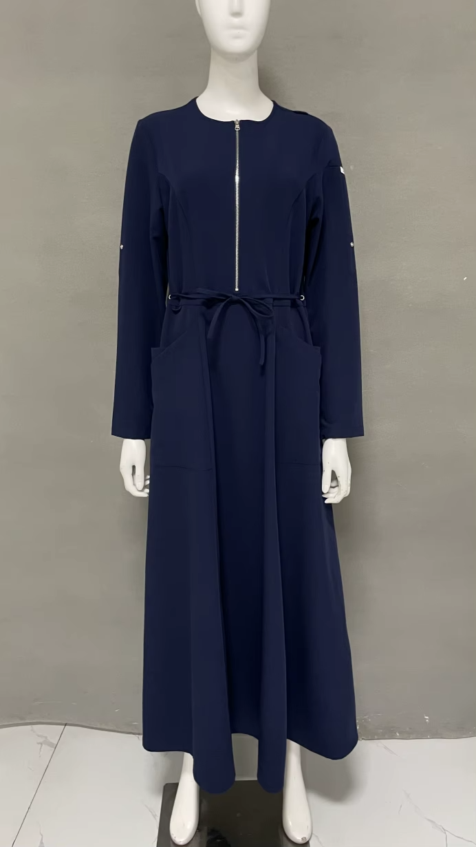 Haya Full Length Scrub Dress