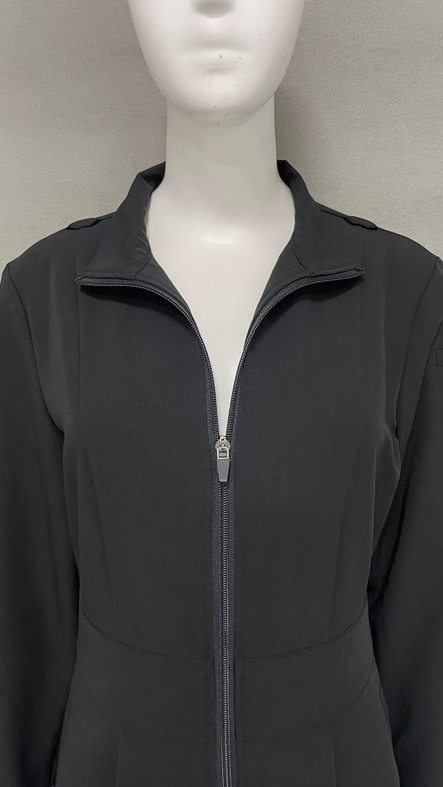 Faly Knee Length Scrub Top